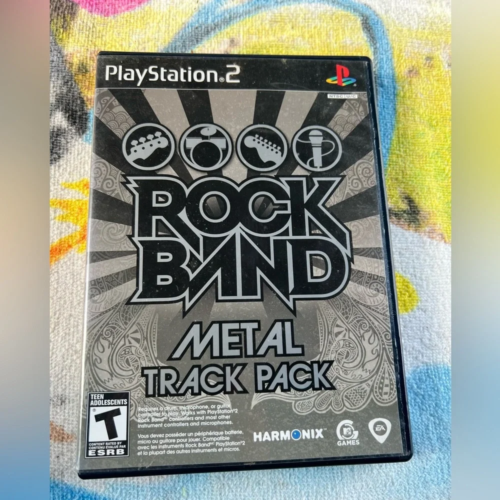 PlayStation 2 Rockband Metal Video Game - Picture 3 of 4